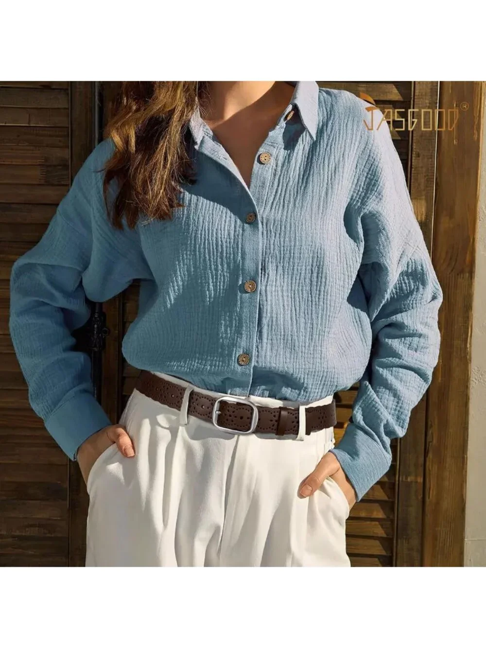 Stylish Women's Hollow Flower Genuine Leather Wide Belt for Jeans & Pants